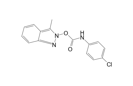 2-hydroxy-3-methyl-2H-indazole, p-chlorocarbanilate (ester)