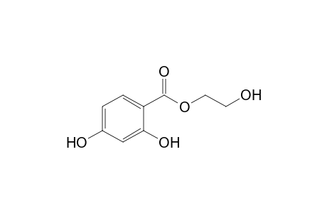 beta-resorcylic acid, 2-hydroxyethyl ester