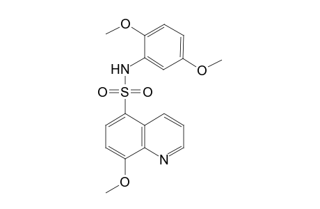 5-quinolinesulfonamide, N-(2,5-dimethoxyphenyl)-8-methoxy-