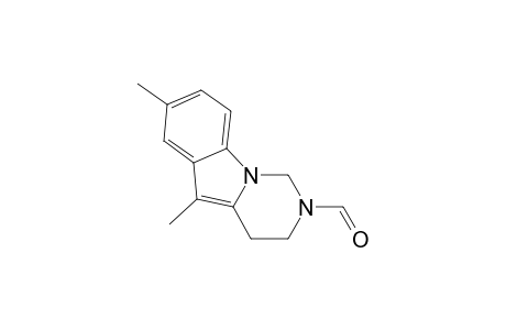 5,7-Dimethyl-3,4-dihydro-1H-pyrimido[1,6-a]indole-2-carbaldehyde