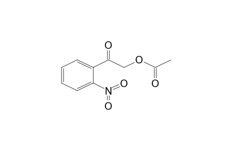 Ethanone, 2-acetoxy-1-(2-nitrophenyl)-