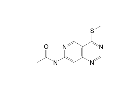 N-[4-(methylthio)pyrido[5,4-e]pyrimidin-7-yl]acetamide