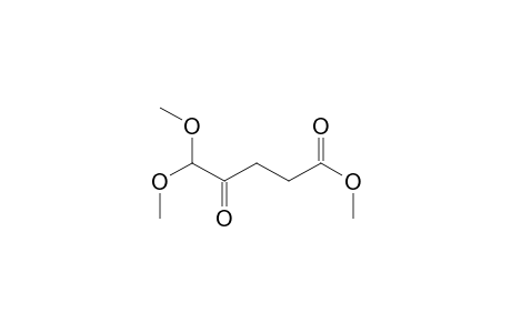 Methyl 5,5-dimethoxy-4-oxo-pentanoate