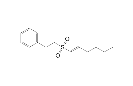 2-[(E)-hex-1-enyl]sulfonylethylbenzene