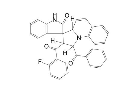 (1'S,2'S,3R,3a'R)-1'-benzoyl-2'-(2-fluorobenzoyl)-2',3a'-dihydro-1'H-spiro[indoline-3,3'-pyrrolo[1,2-a]quinolin]-2-one