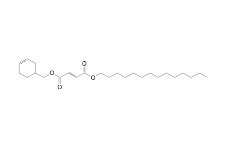 Fumaric acid, cyclohex-3-enylmethyl tetradecyl ester