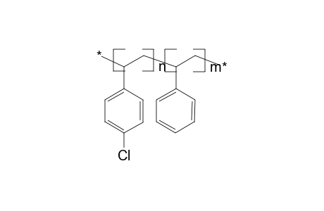 Poly(p-chlorostyrene-co-styrene), 1:1