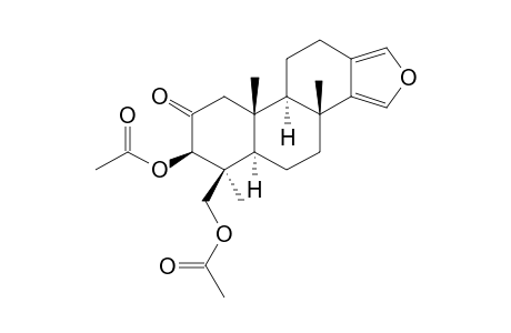 3-BETA,19-DIACETOXY-SPONGIA-13(16),14-DIEN-2-ONE;EPISPONGIADIOL-DIACETATE