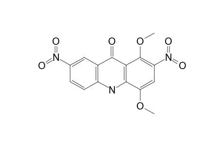 1,4-Dimethoxy-2,7-dinitro-10H-acridin-9-one