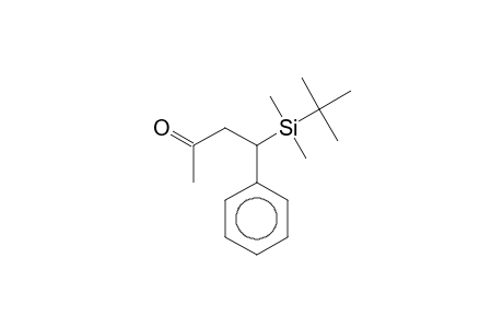 4-[tert-Butyl(dimethyl)silyl]-4-phenyl-2-butanone