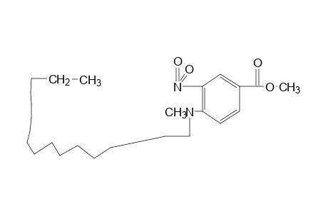 4-(hexadecylmethylamino)-3-nitrobenzoic acid, methyl ester