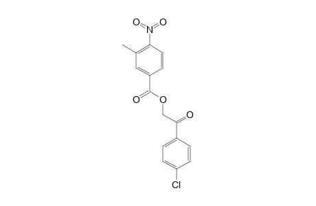 4-nitro-m-toluic acid, ester with 4'-chloro-2-hydroxyacetophenone