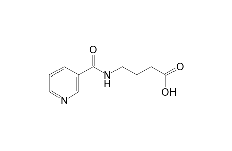 butanoic acid, 4-[(3-pyridinylcarbonyl)amino]-