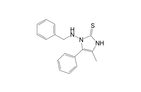 1-BENZYLAMINO-2,3-DIHYDRO-4-METHYL-5-PHENYL-1H-IMIDAZOLE-2-THIONE