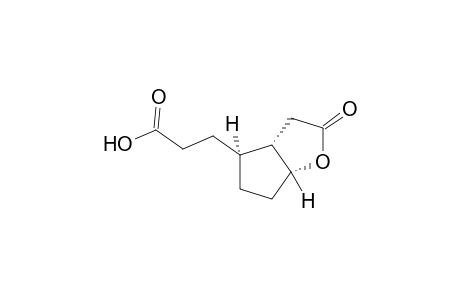 hexahydro-2-oxo-2H-cyclopenta[b]furan-4-propionic acid