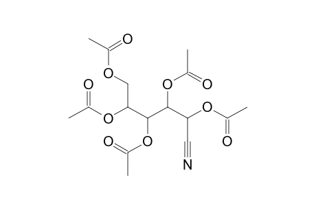D-GLUCONONITRIEL, 2,3,4,5,6-PENTA-O-ACETYL-