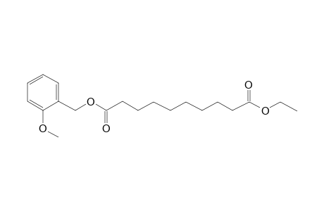 Sebacic acid, ethyl 2-methoxybenzyl ester