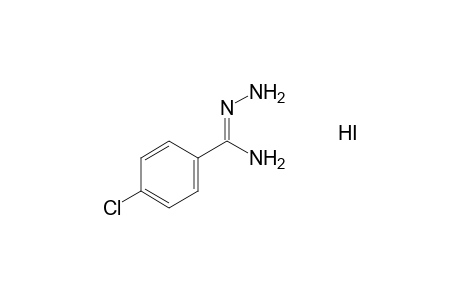 N'-amino-p-chlorobenzamidine , monohydroiodide