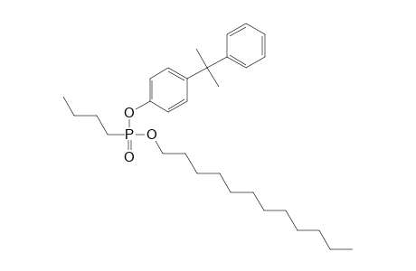 Butylphosphonic acid, dodecyl 4-(2-phenylprop-2-yl)phenyl ester