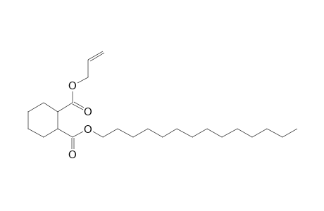 1,2-Cyclohexanedicarboxylic acid, allyl tetradecyl ester