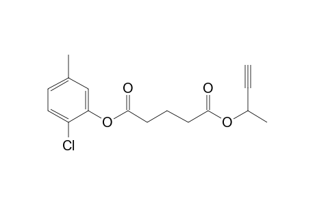 Glutaric acid, but-3-yn-2-yl 2-chloro-5-methylphenyl ester