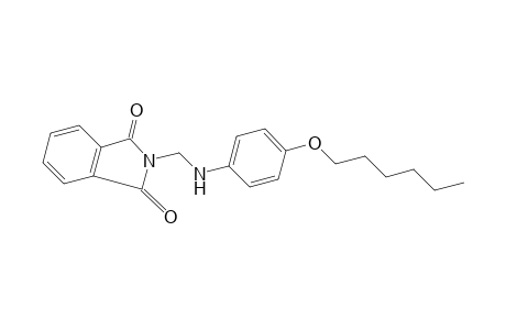 N-{[p-(hexyloxy)anilino]methyl}phthalimide
