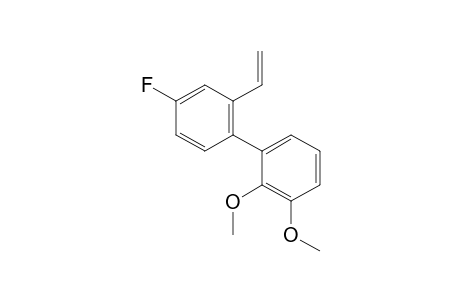 4'-Fluoro-2,3-dimethoxy-2'-vinyl-1,1'-biphenyl