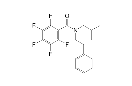 Benzamide, pentafluoro-N-(2-phenylethyl)-N-isobutyl-