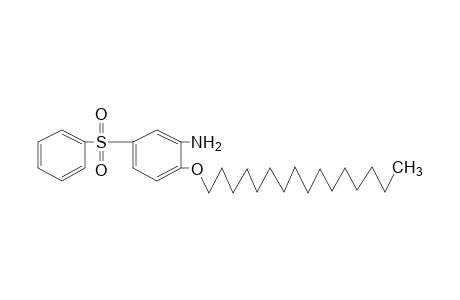 2-(hexadecyloxy)-5-(phenylsulfonyl)aniline
