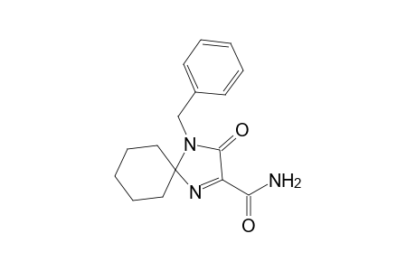 4-Benzyl-2-carbamoyl-1,4-diazaspiro[4.5]dec-1-en-3-one