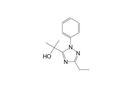 2-(3-ethyl-1-phenyl-1H-1,2,4-triazol-5-yl)-2-propanol