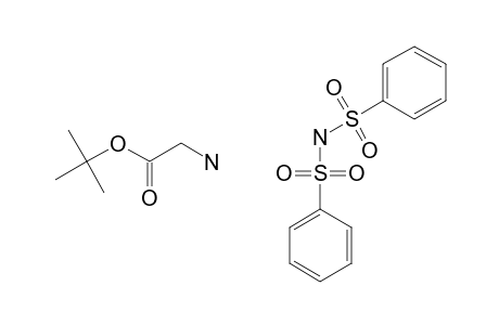 glycine, tert-butyl ester, compound with dibenzenesulfonamide(1:1)