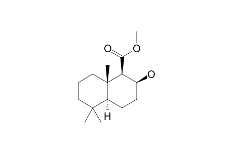 (+)-(8S)-8-hydroxy-12-nordrimanic acid methyl ester