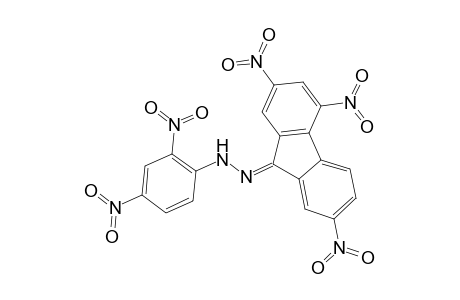 2,4,7-Trinitro-9-fluorenone 2,4-dinitrophenylhydrazone
