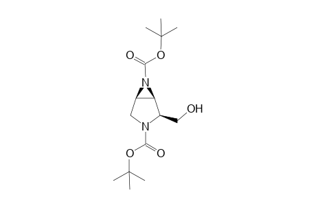 tert-Butyl (2S,3S,4R)-3,4-tert-butoxycarboxepimino-2-hydroxymethylpyrrolidine 1-carboxylate (di-tert-butyl-(2S,3S,4R)-2-hydroxymethyl-3,6-diazabicyclo[3.1.0]hexan-3,6-dicarboxylate)