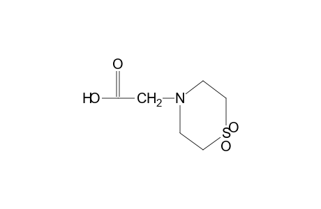 4-thiomorpholineacetic acid, 1,1-dioxide