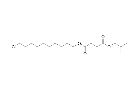 Succinic acid, 10-chlorodecyl isobutyl ester