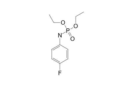 (p-fluorophenyl)phosphoramidic acid, diethyl ester