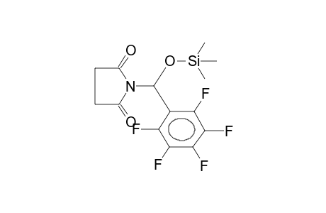 N-(PENTAFLUOROPHENYLTRIMETHYLSILOXYMETHYL)SUCCINIMIDE