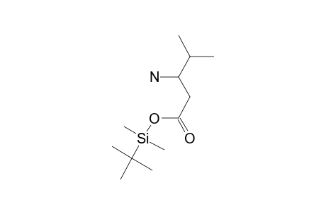 (R)-3-Amino-4-methyl-pentanoic acid, tert.-butyldimethylsilyl ester