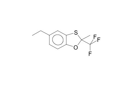 2-METHYL-2-TRIFLUOROMETHYL-4,5-(3-ETHYLBENZO)-1,3-OXATHIOLENE