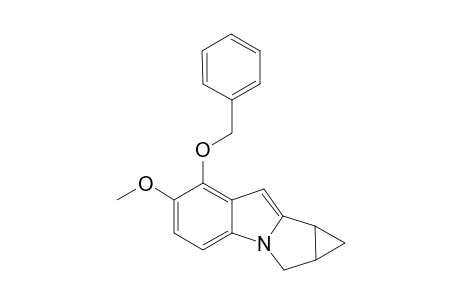 8-Benzyloxy-7-methoxy-1,2-dihydto-3H-1,2-cyclopropapyrrolo[1,2-a]indole