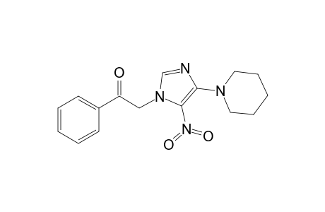 5-Nitro-1-phenacyl-4-(piperidin-1-yl)-imidazole