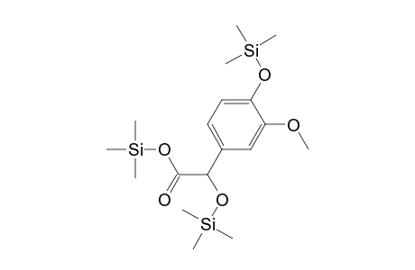 Benzeneacetic acid, 3-methoxy-.alpha.,4-bis[(trimethylsilyl)oxy]-, trimethylsilyl ester