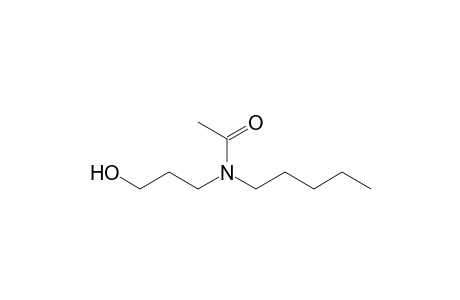 N-(3-hydroxypropyl)-N-pentyl-acetamide