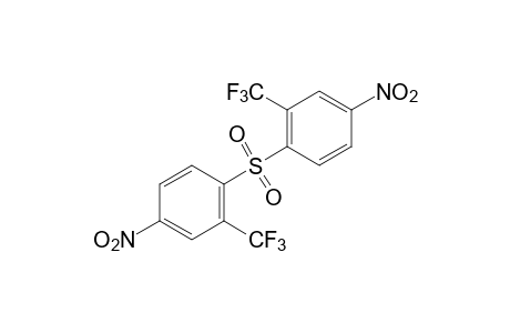 bis(4-nitro-alpha,alpha,alpha-trifluoro-o-tolyl)sulfone