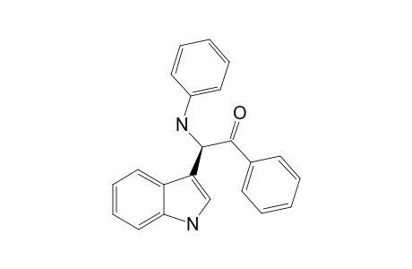 2-(1H-Indol-3-yl)-1-phenyl-2-(phenylamino)ethanone