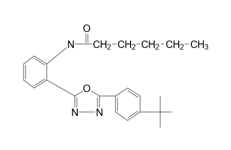 2'-[5-(p-tert-butylphenyl)-1,3,4-oxadiazol-2-yl]hexananilide