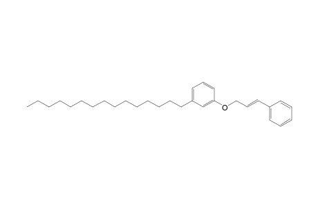 1-n-Pentadecyl-3-(3-phenylallyloxy)benzene