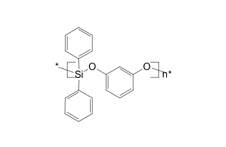 Poly(oxy-1,3-phenyleneoxy-diphenylsilane)